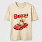 Buzz Sports Car Cat Classic T-Shirt