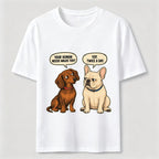 Humorous Conversations Between Dogs Classic T-Shirt