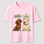 Humorous Conversations Between Dogs Classic T-Shirt