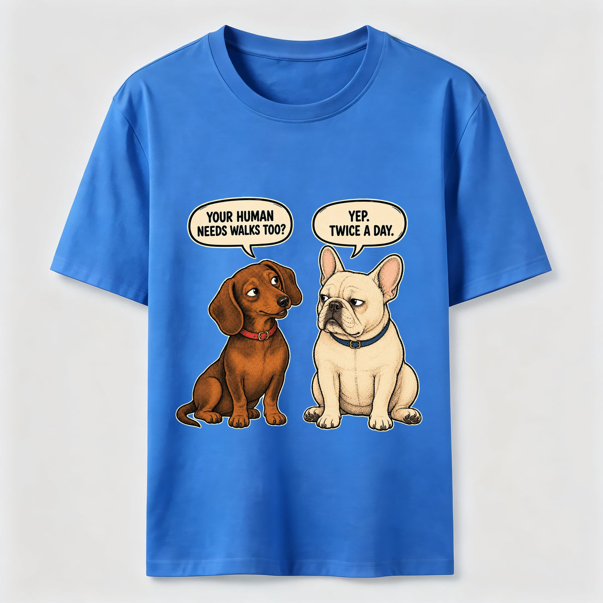Humorous Conversations Between Dogs Classic T-Shirt