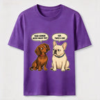 Humorous Conversations Between Dogs Classic T-Shirt