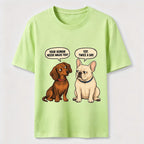 Humorous Conversations Between Dogs Classic T-Shirt