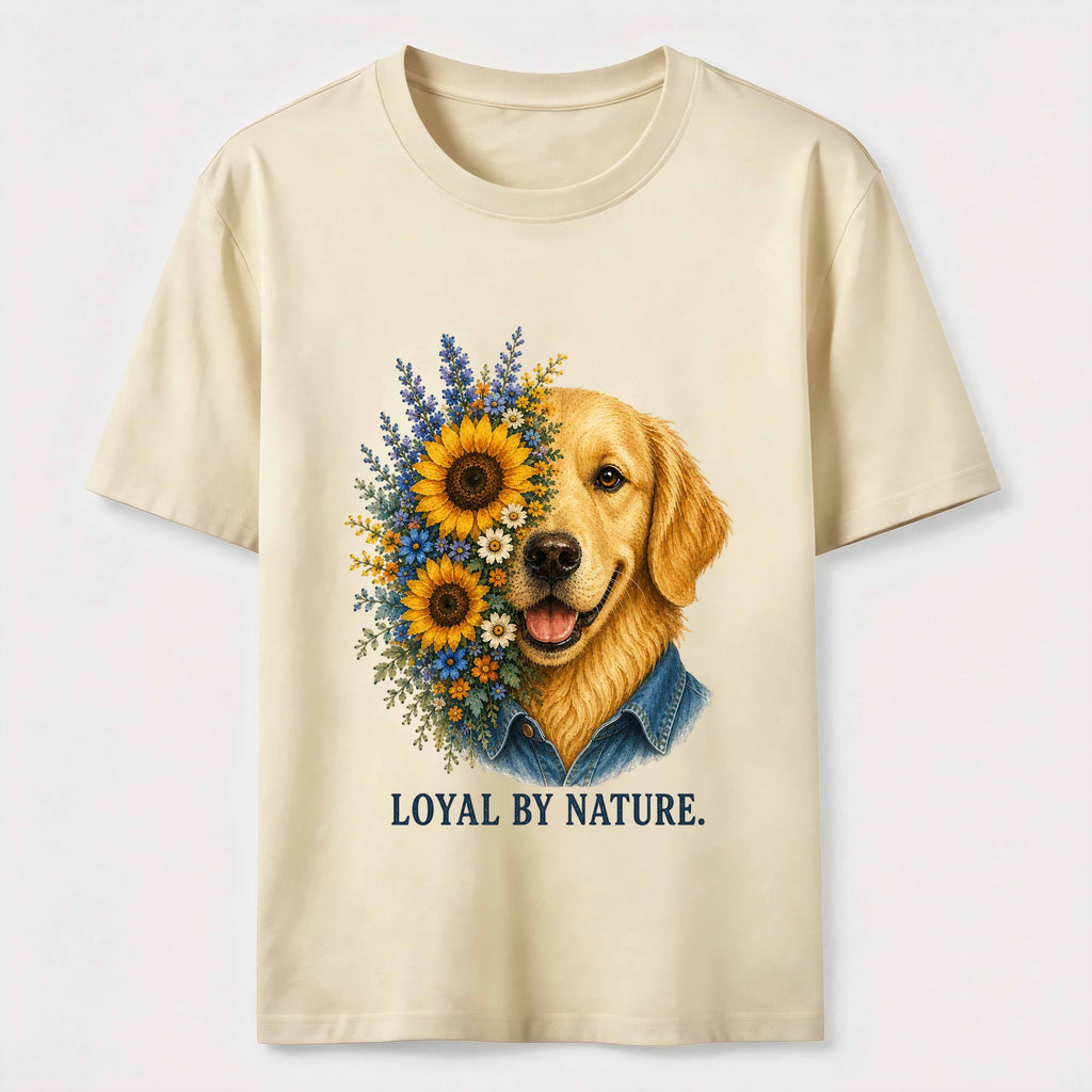Loyal By Nature Golden Retriever Classic T-Shirt
