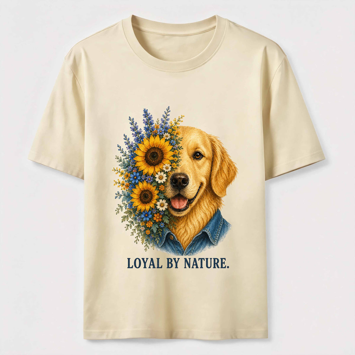 Loyal By Nature Golden Retriever Classic T-Shirt