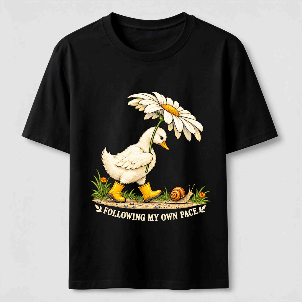 Following My Own Pace Duck Classic T-Shirt
