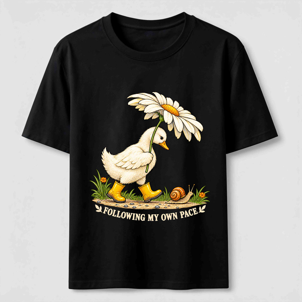 Following My Own Pace Duck Classic T-Shirt