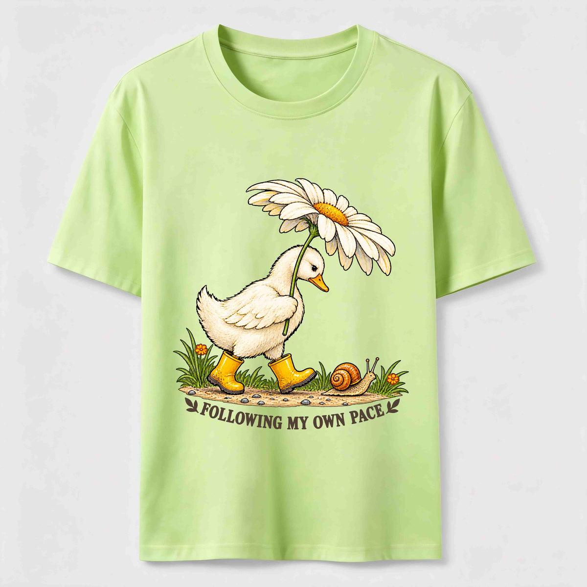 Following My Own Pace Duck Classic T-Shirt