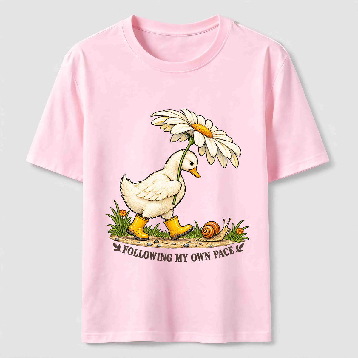 Following My Own Pace Duck Classic T-Shirt