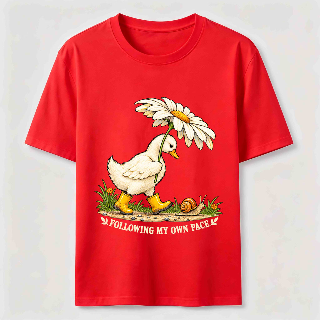 Following My Own Pace Duck Classic T-Shirt