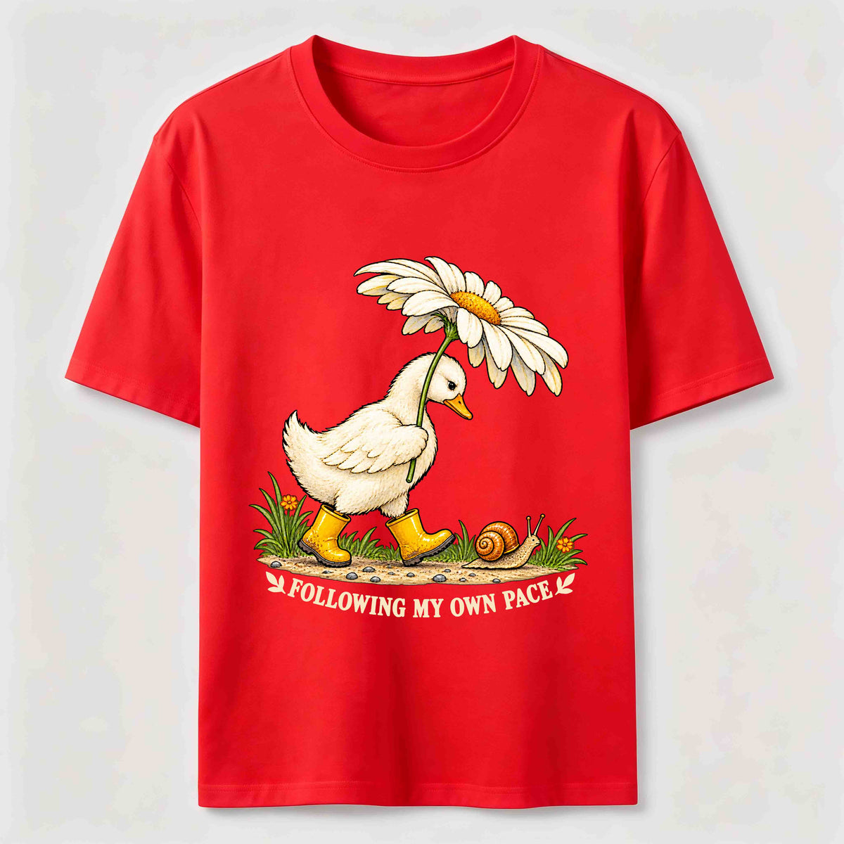Following My Own Pace Duck Classic T-Shirt