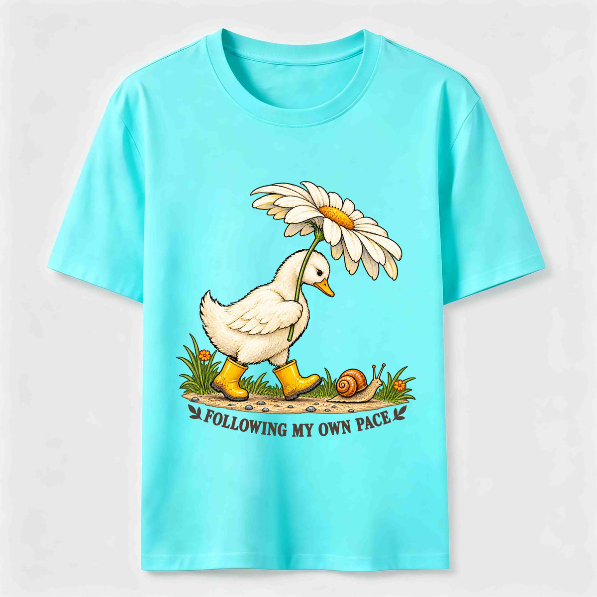 Following My Own Pace Duck Classic T-Shirt