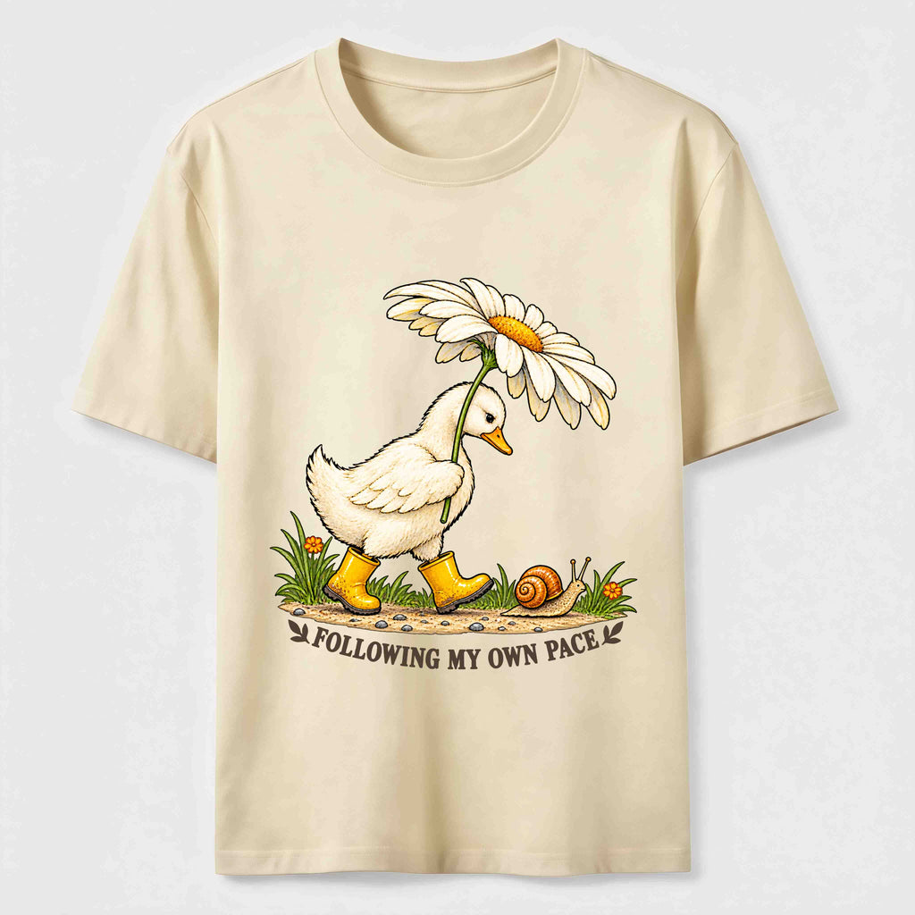 Following My Own Pace Duck Classic T-Shirt