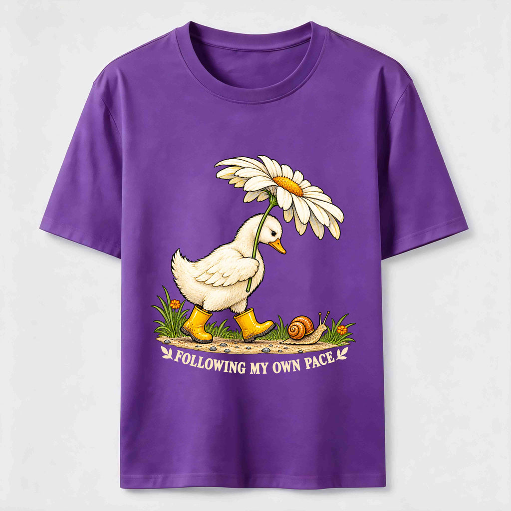 Following My Own Pace Duck Classic T-Shirt