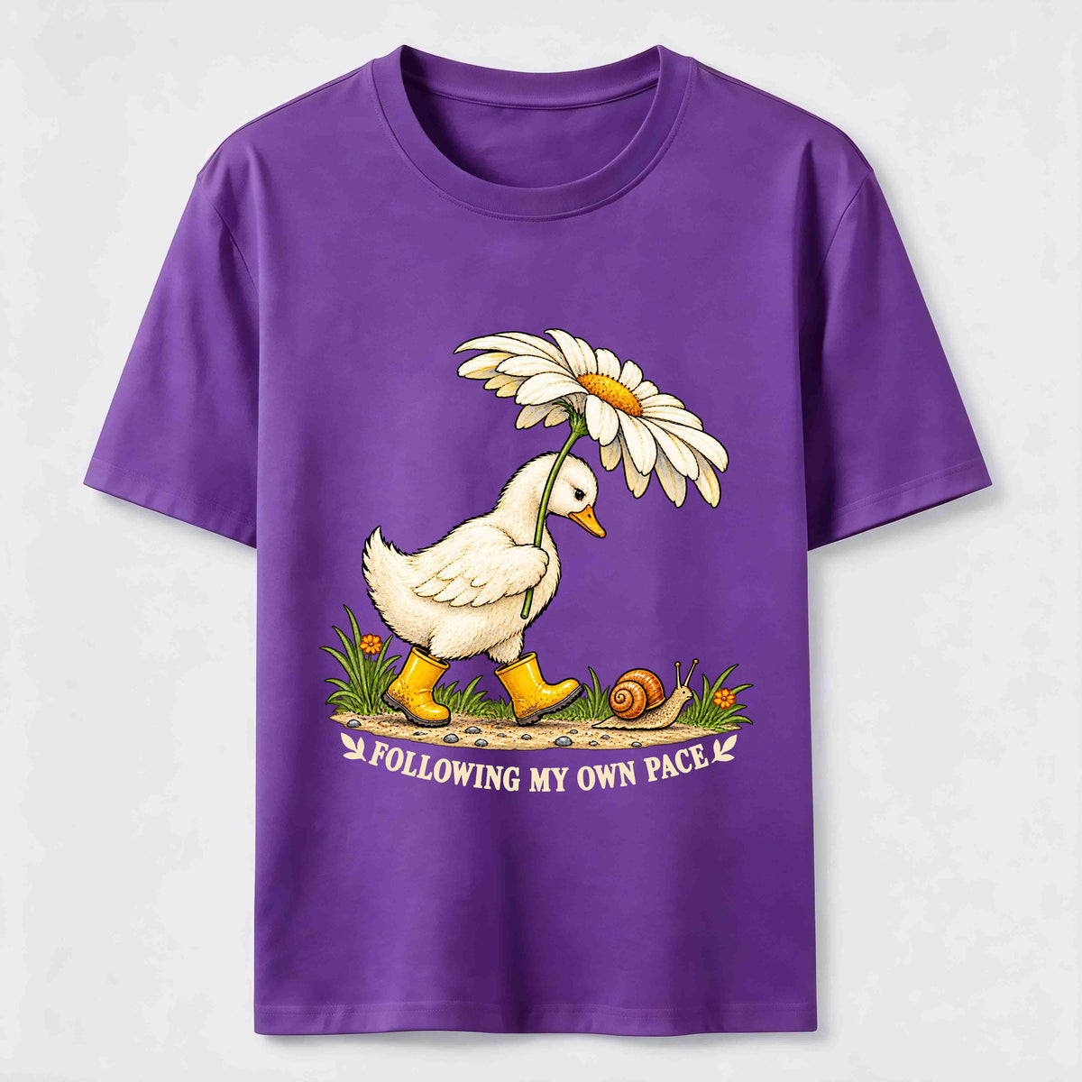 Following My Own Pace Duck Classic T-Shirt