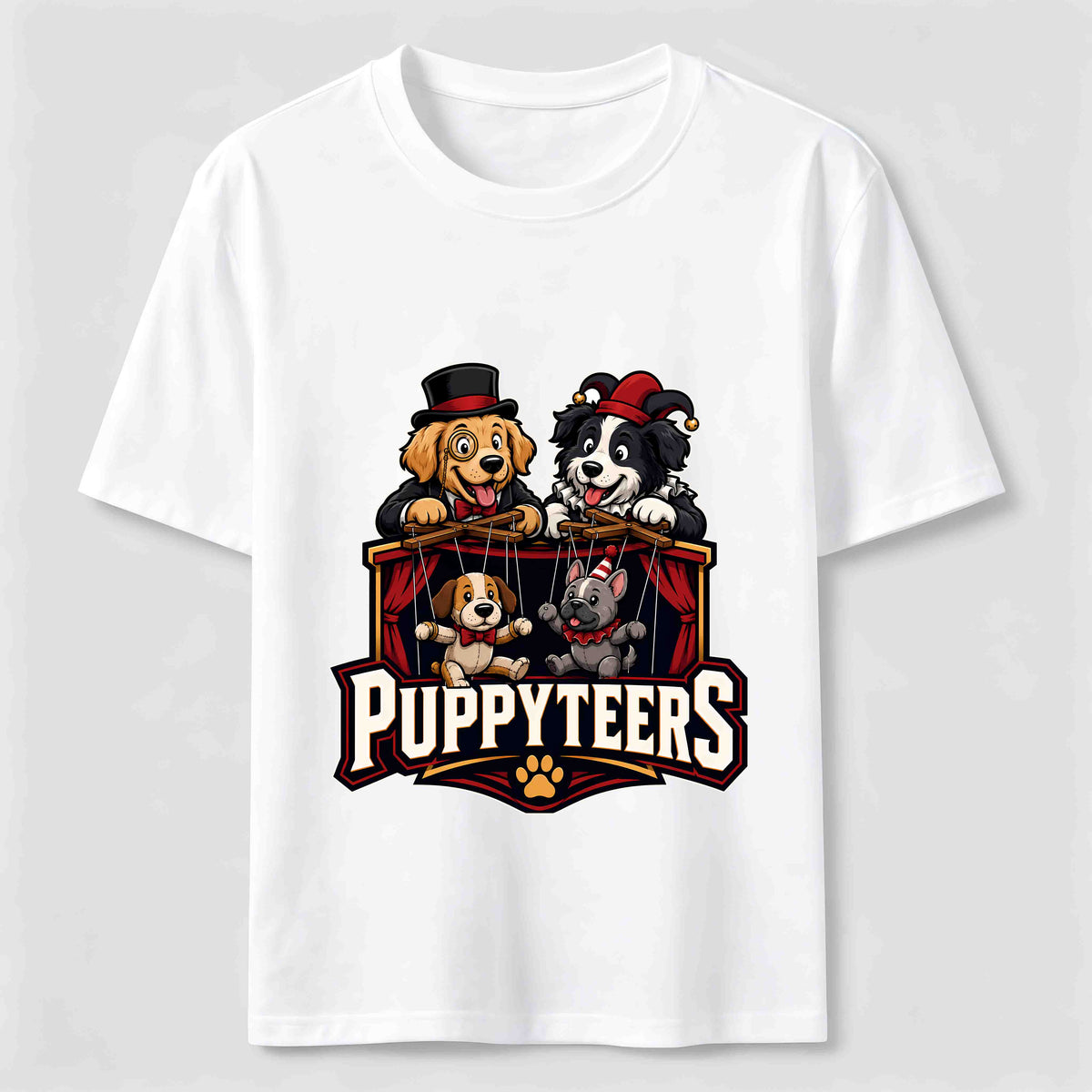 Dog Puppet Show Classic T-Shirt