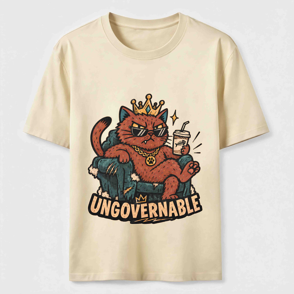 Ungovernable Cat Classic T-Shirt
