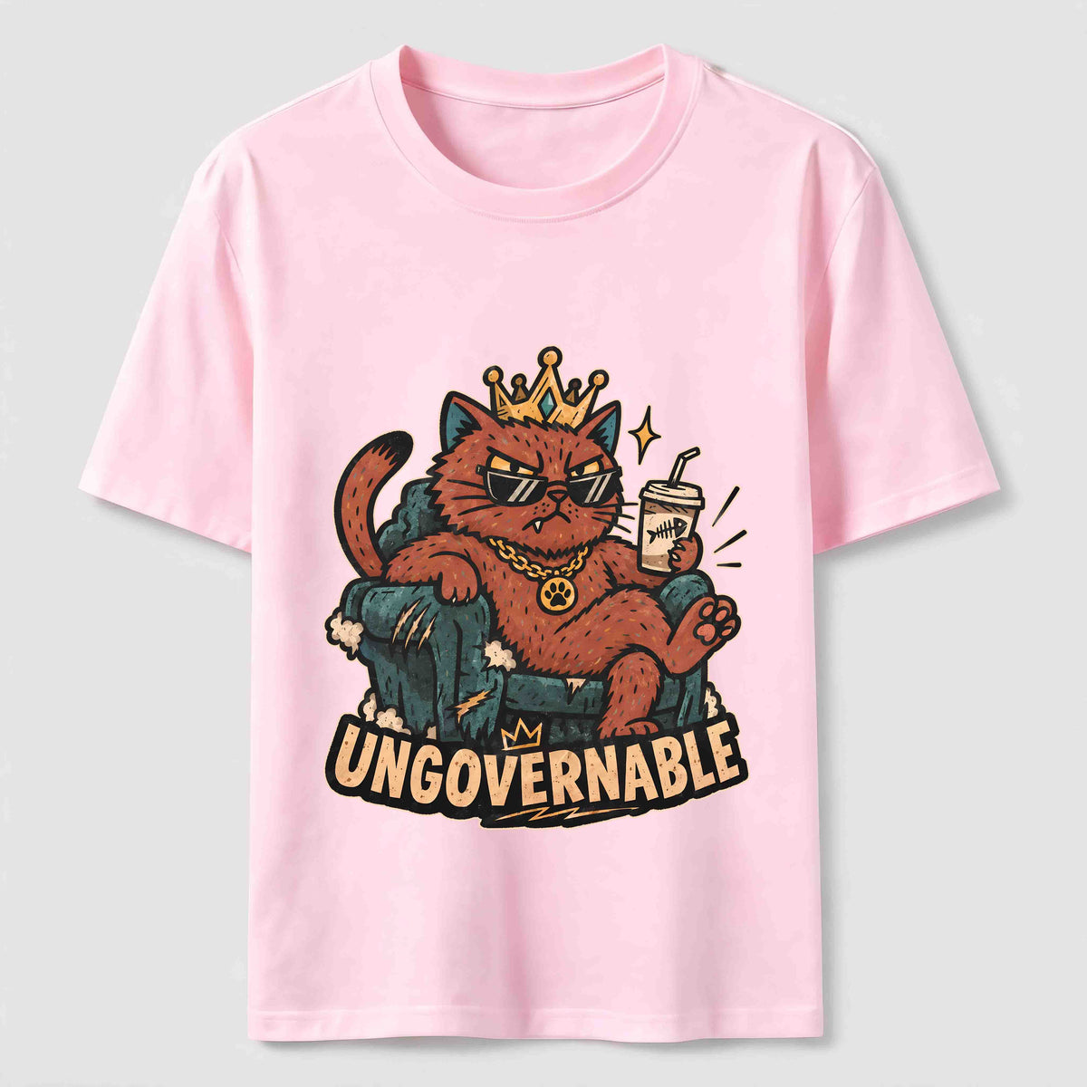 Ungovernable Cat Classic T-Shirt