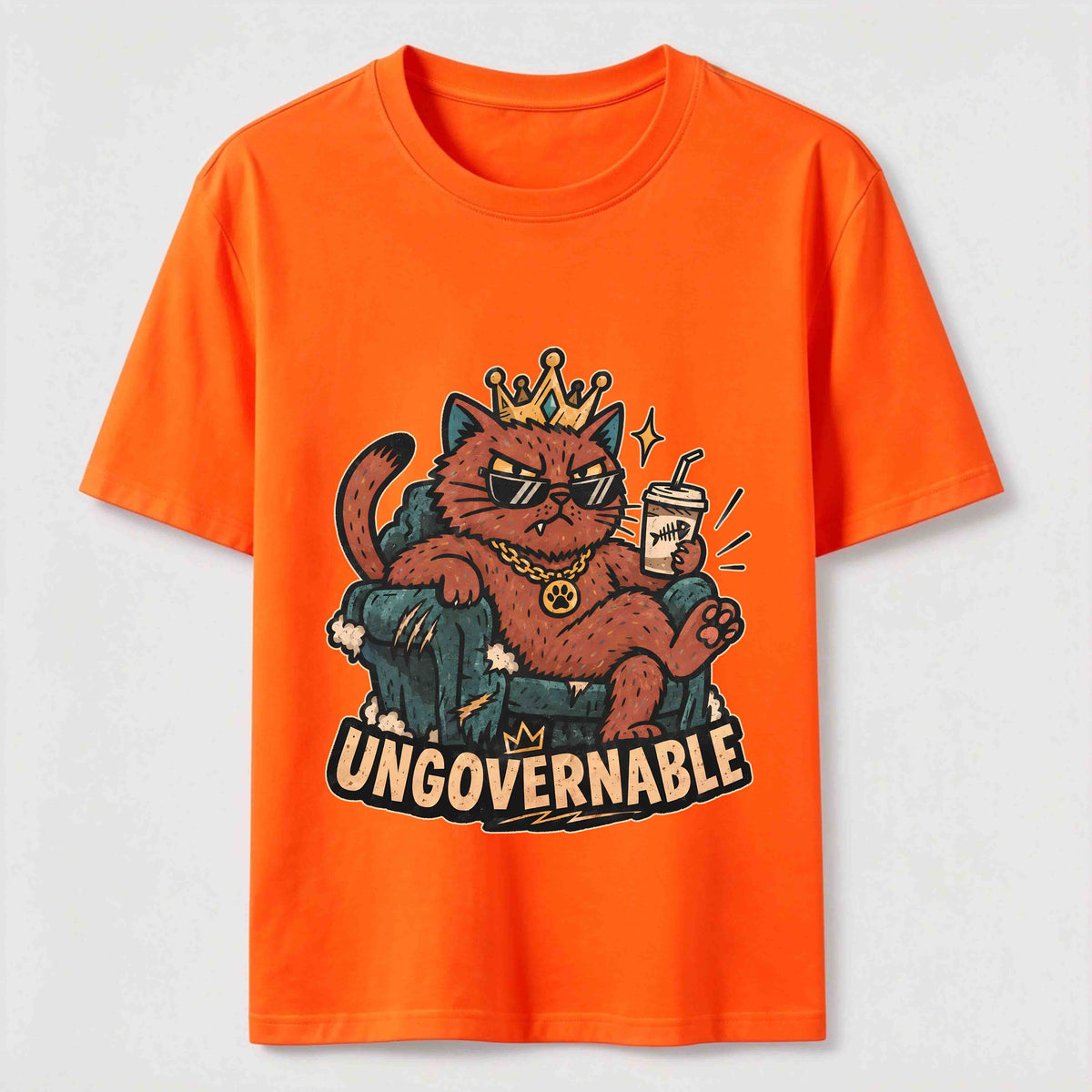 Ungovernable Cat Classic T-Shirt