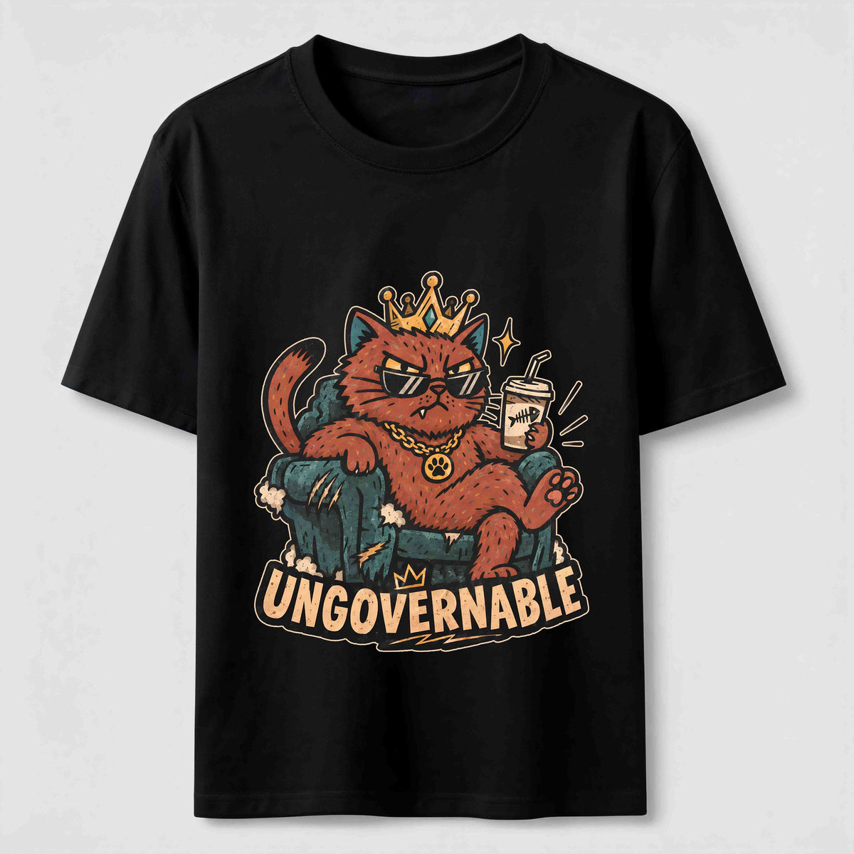 Ungovernable Cat Classic T-Shirt