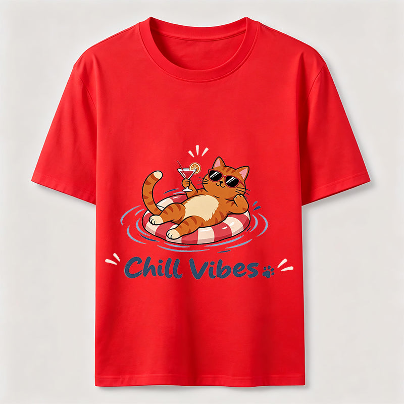 Chill Vibes Cat Classic T-Shirt