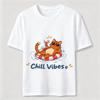 Chill Vibes Cat Classic T-Shirt