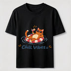 Chill Vibes Cat Classic T-Shirt