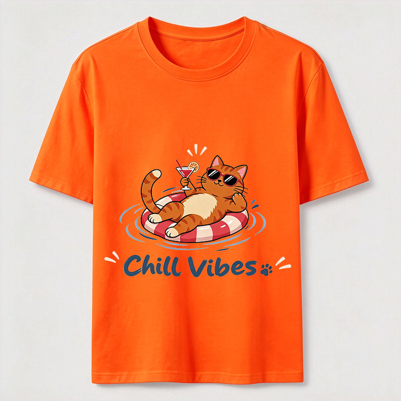 Chill Vibes Cat Classic T-Shirt