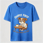 A Dog That Needs Coffee To Keep Going Classic T-Shirt