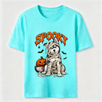 Halloween Mummy Husky Classic T-Shirt