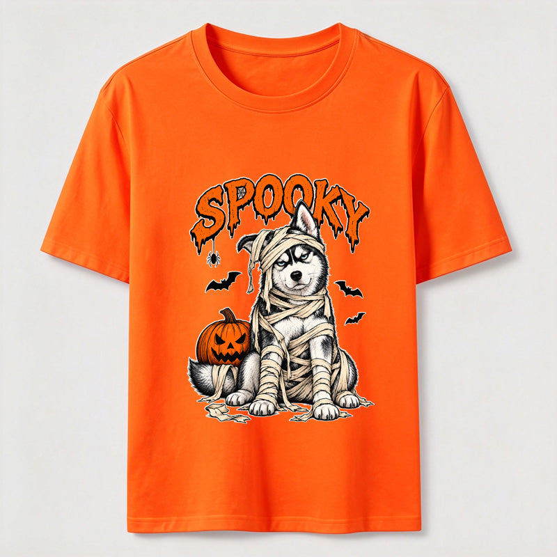 Halloween Mummy Husky Classic T-Shirt