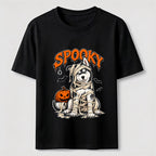 Halloween Mummy Husky Classic T-Shirt