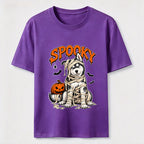 Halloween Mummy Husky Classic T-Shirt