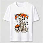 Halloween Mummy Husky Classic T-Shirt