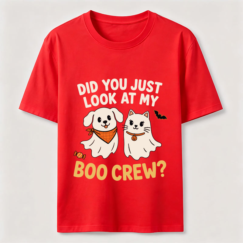Halloween Ghost Cats and Dogs Classic T-Shirt
