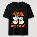Halloween Ghost Cats and Dogs Classic T-Shirt