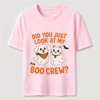 Halloween Ghost Cats and Dogs Classic T-Shirt