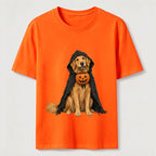 Golden Retriever in a Halloween cape Classic T-Shirt