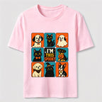Halloween Cat & Dog Grid Classic T-Shirt