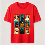 Halloween Cat & Dog Grid Classic T-Shirt