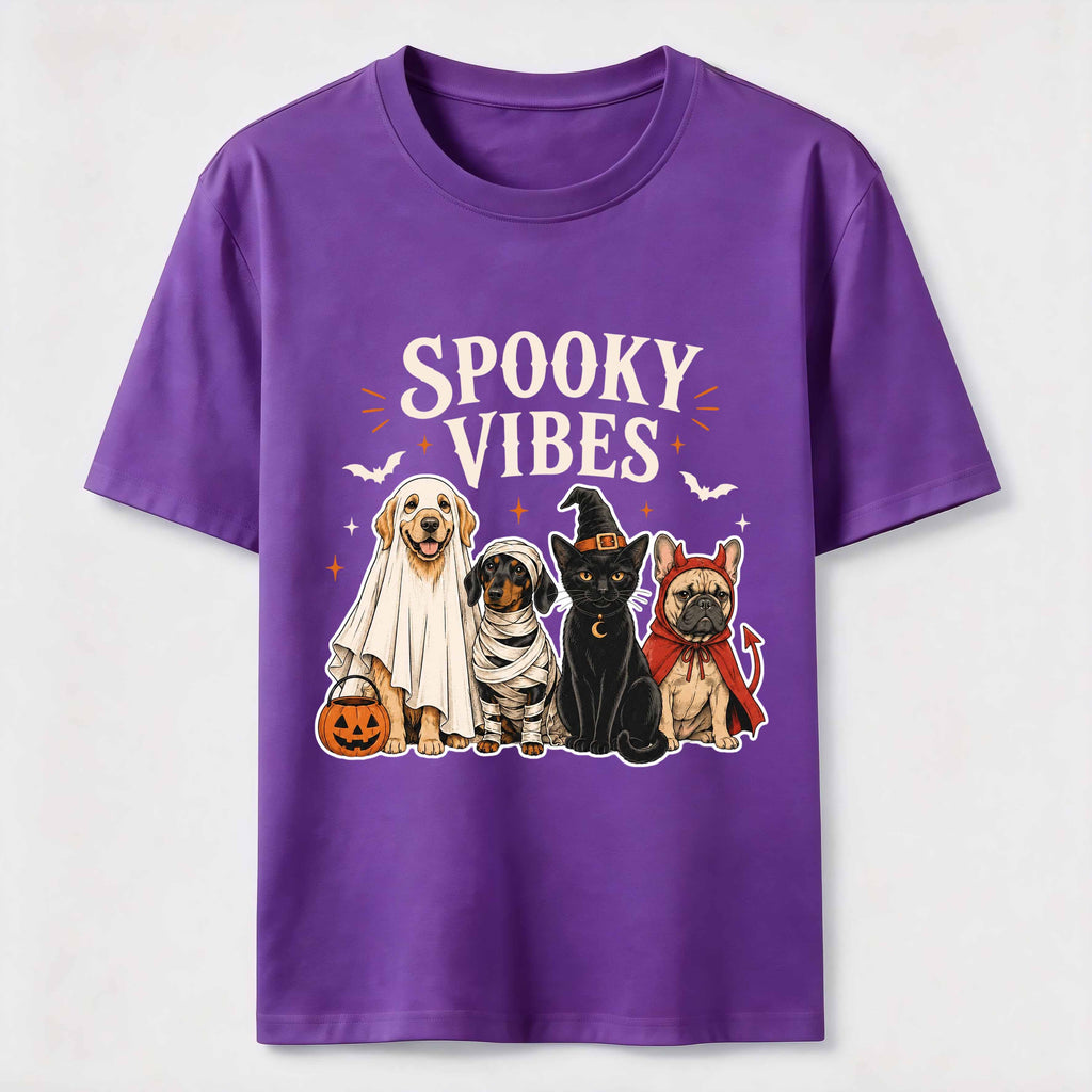 Halloween Cat & Dog Vibe Set Classic T-Shirt