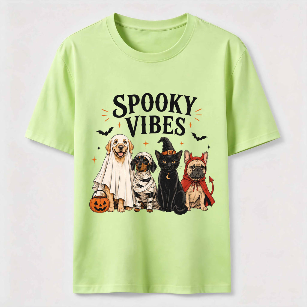Halloween Cat & Dog Vibe Set Classic T-Shirt