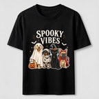 Halloween Cat & Dog Vibe Set Classic T-Shirt