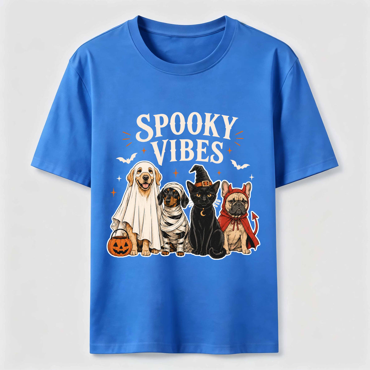 Halloween Cat & Dog Vibe Set Classic T-Shirt