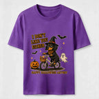 Dachshund riding a bike for Halloween Classic T-Shirt