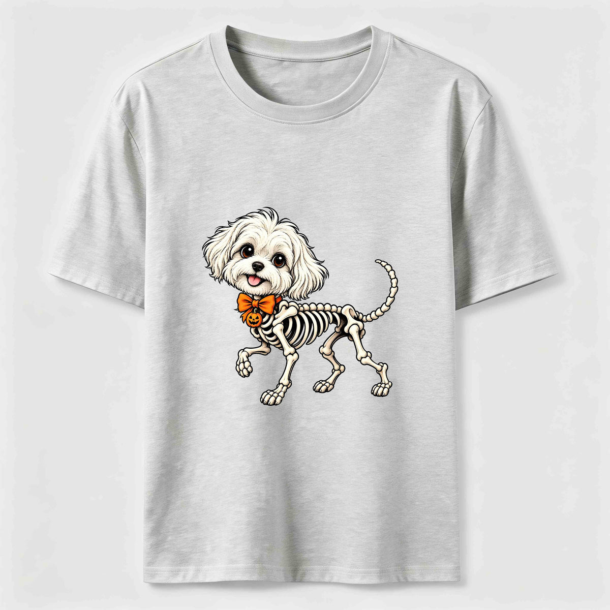 Halloween Skeleton Dog Classic T-Shirt