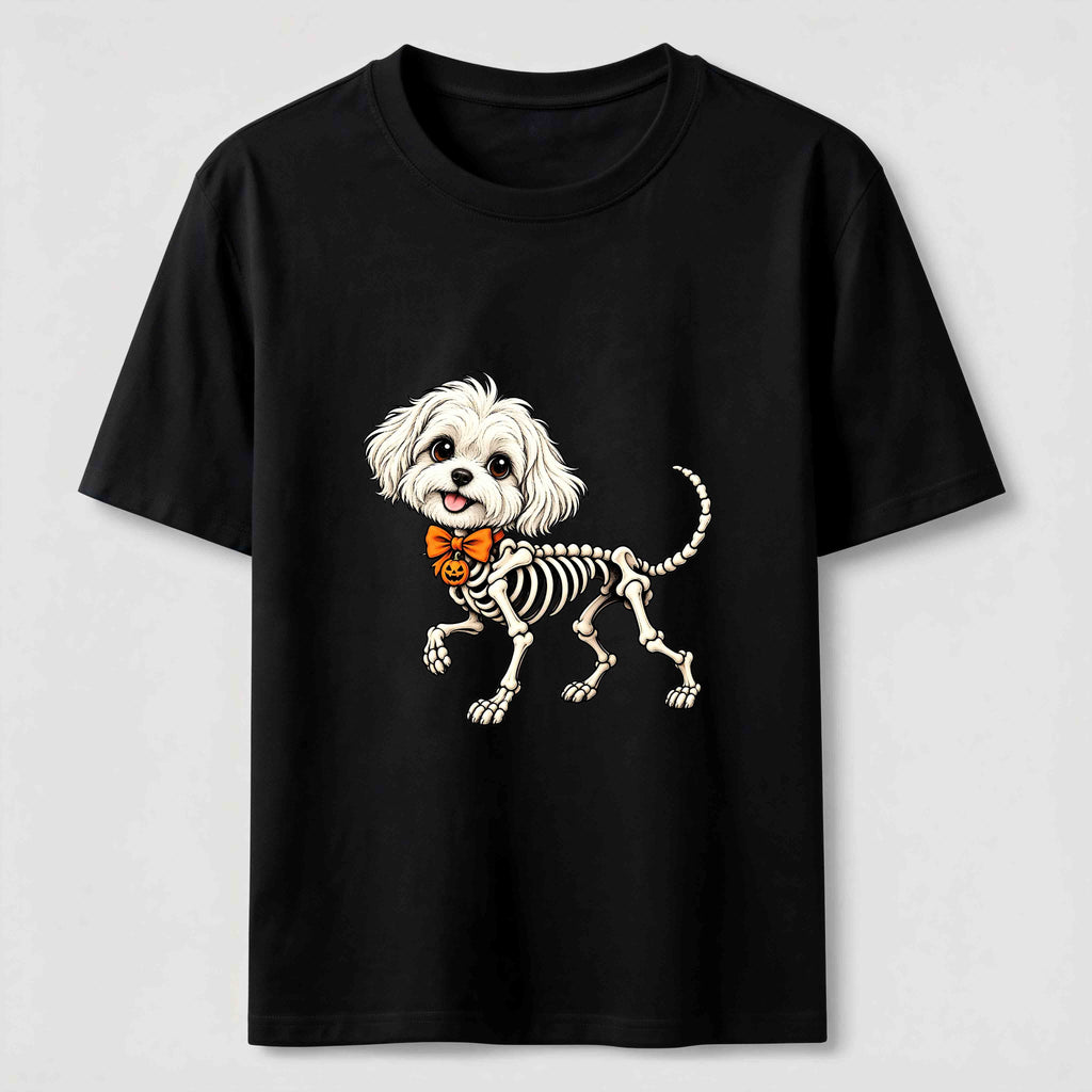 Halloween Skeleton Dog Classic T-Shirt
