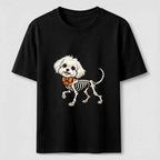 Halloween Skeleton Dog Classic T-Shirt