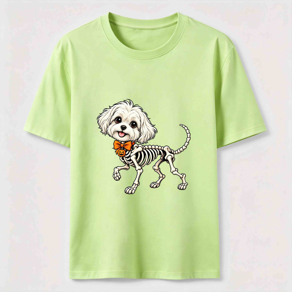 Halloween Skeleton Dog Classic T-Shirt