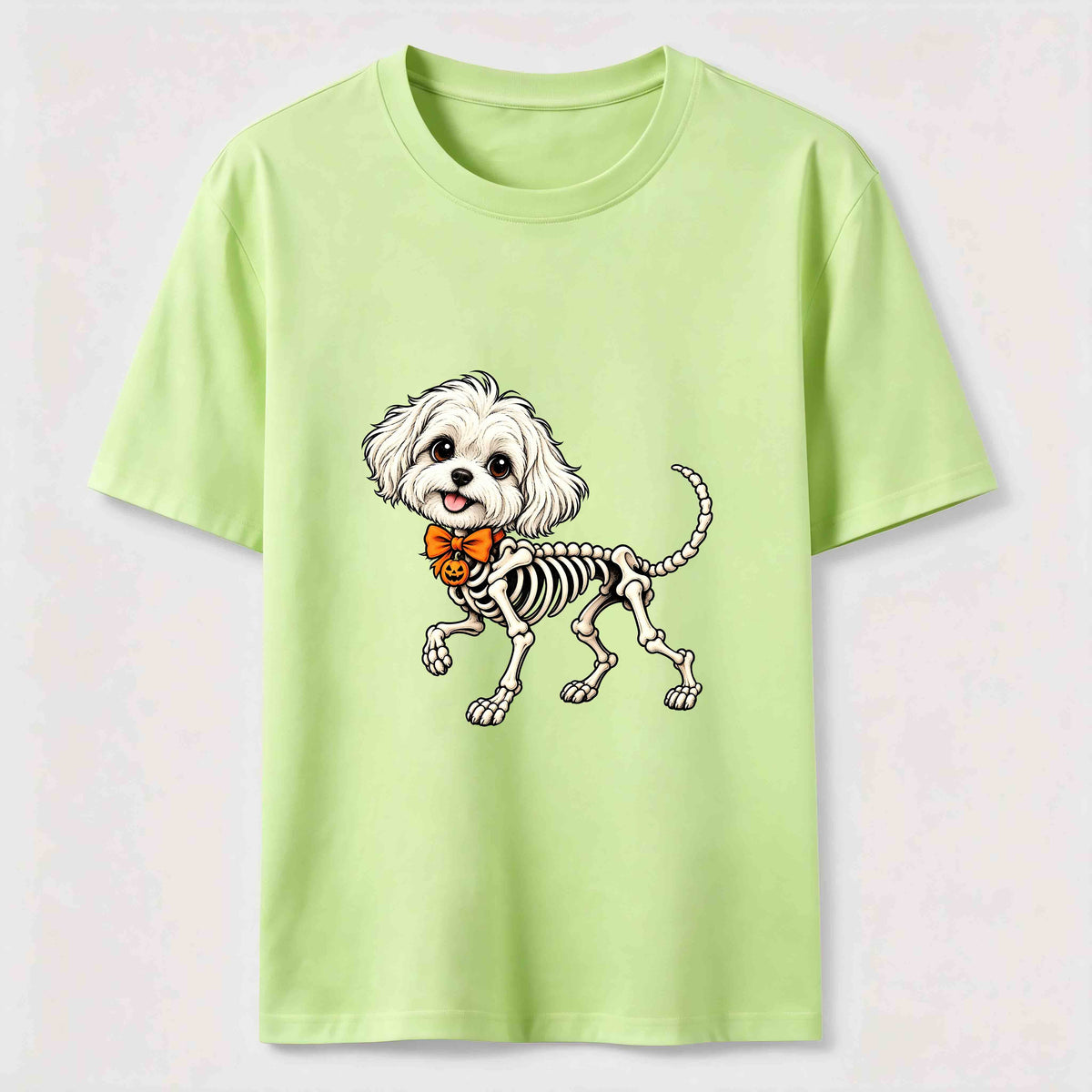 Halloween Skeleton Dog Classic T-Shirt