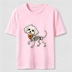 Halloween Skeleton Dog Classic T-Shirt